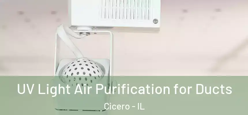 UV Light Air Purification for Ducts Cicero - IL